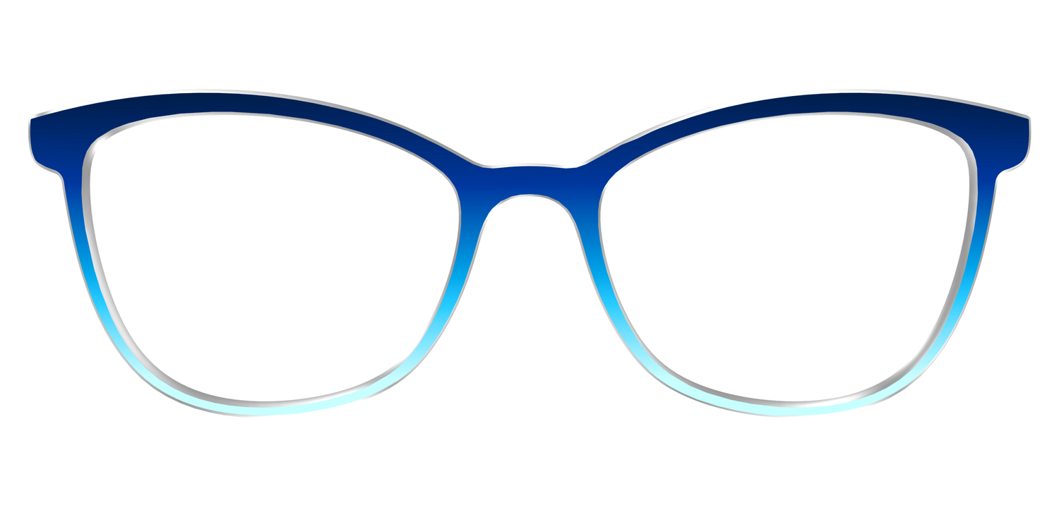 The Seaside Gradient - Front Top Image - Pair Eyewear