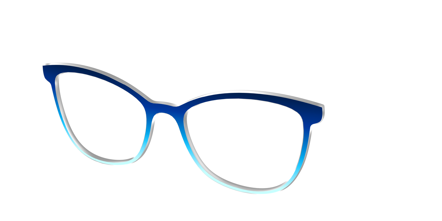 The Seaside Gradient - Angle Top Image - Pair Eyewear