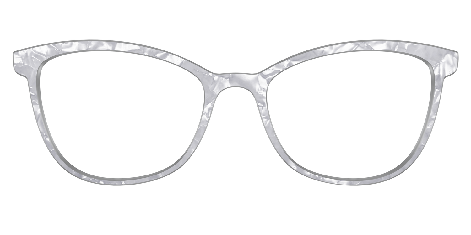 The Smoky Quartz Pearl Marble - Front Top Image - Pair Eyewear