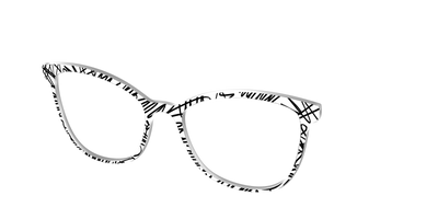 The Stylish Scribble - Angle Top Thumbnail - Pair Eyewear