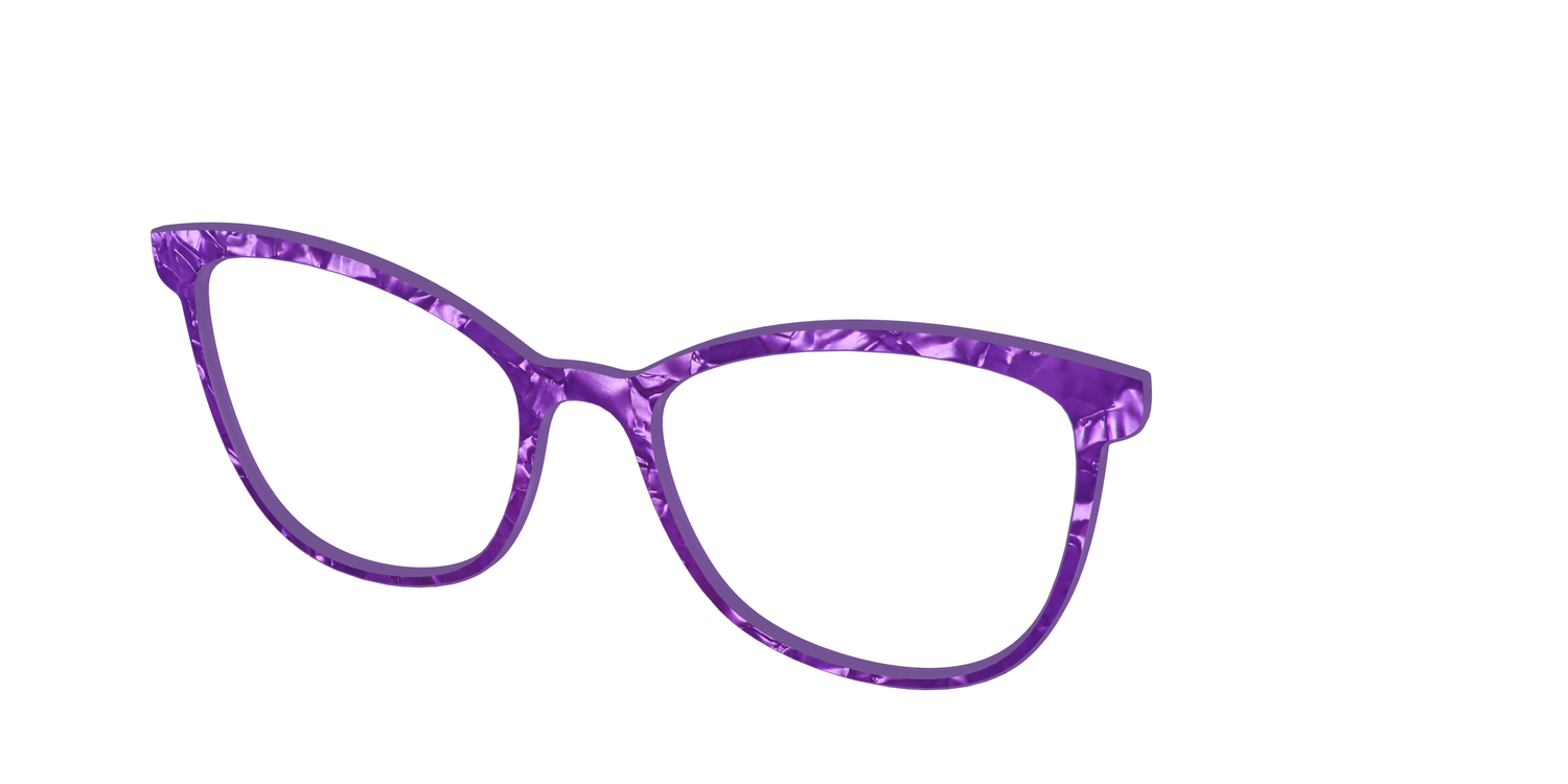 The Sugilite Pearl Marble - Angle Top Image - Pair Eyewear