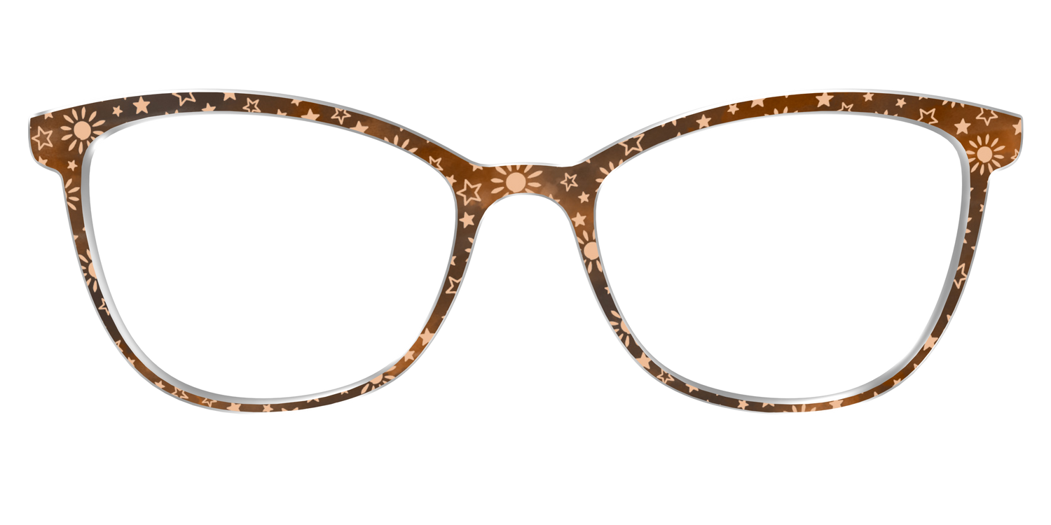 The Sunburst Scatter - Front Top Image - Pair Eyewear