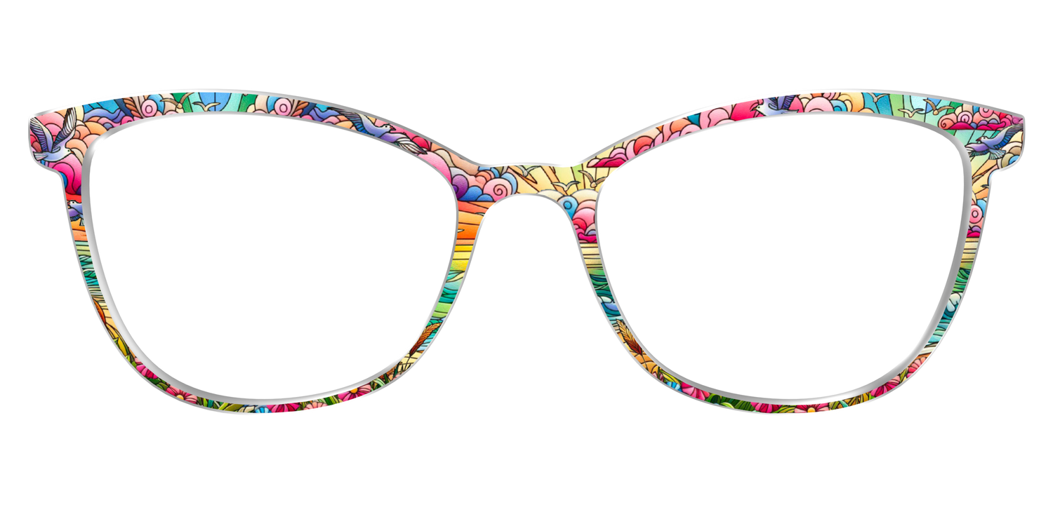 The Sun-Drenched Stained Glass - Front Top Image - Pair Eyewear