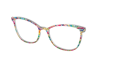 The Sun-Drenched Stained Glass - Angle Top Thumbnail - Pair Eyewear