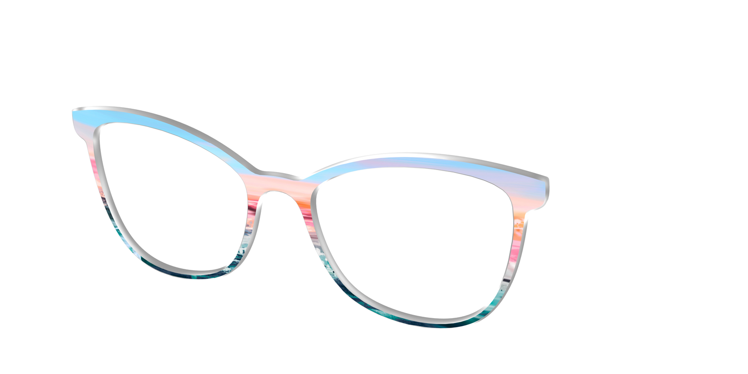 The Sunset Seashore - Angle Top Image - Pair Eyewear