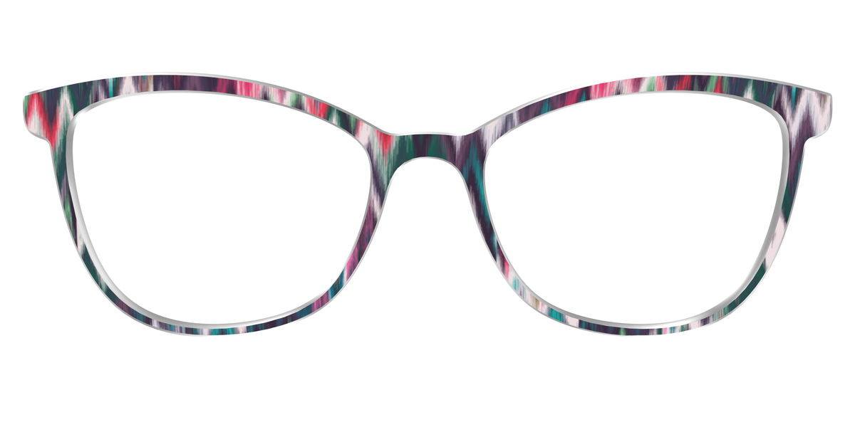 The Teal Ikat - Front Top Image - Pair Eyewear