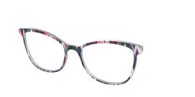 The Teal Ikat - Angle Top Thumbnail - Pair Eyewear