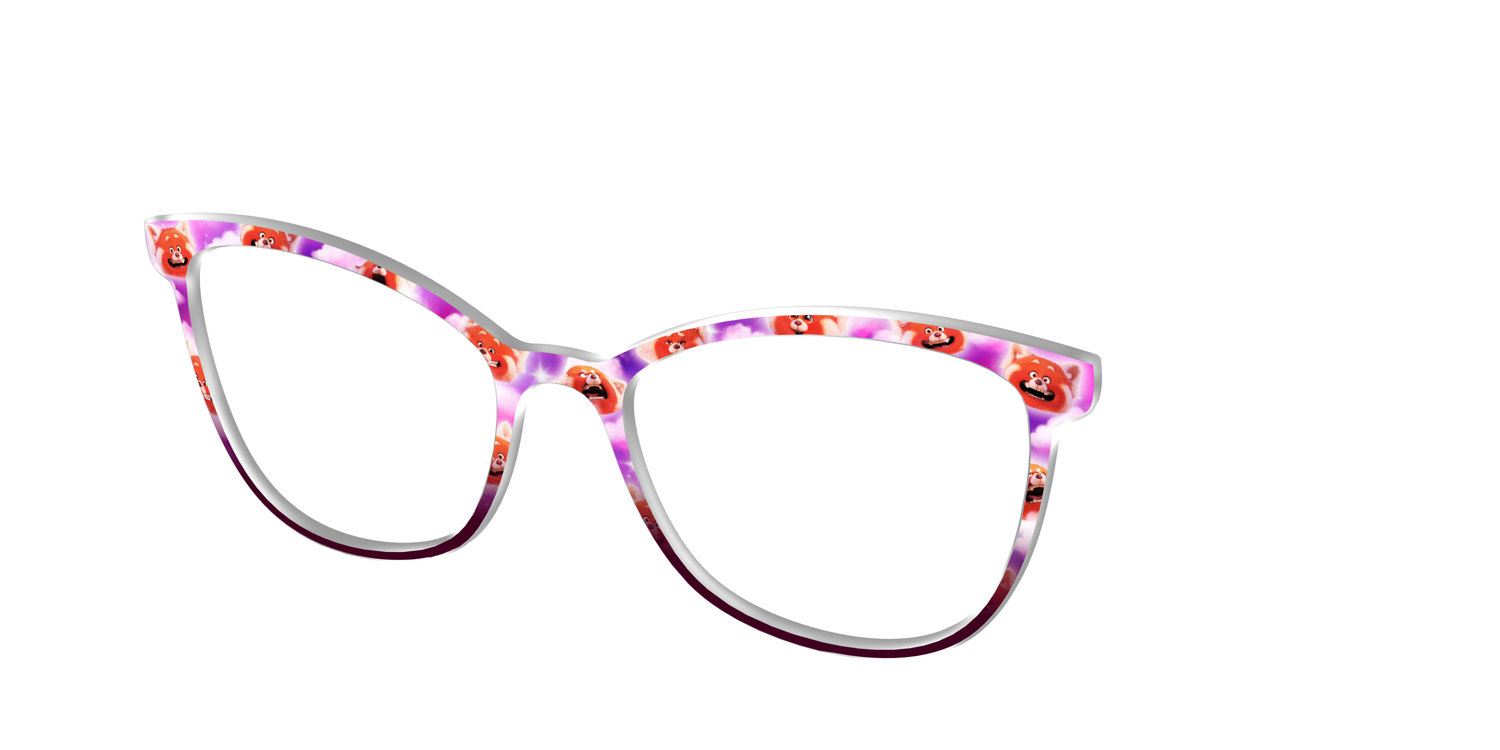 Turning Red - Angle Top Image - Pair Eyewear