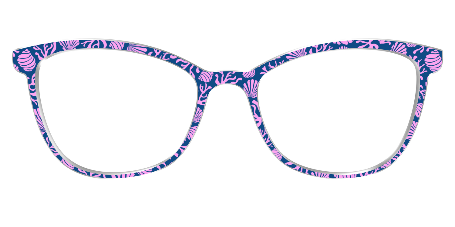 The Two-Toned Coral - Front Top Image - Pair Eyewear