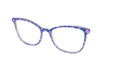 The Two-Toned Coral - Angle Top Thumbnail - Pair Eyewear