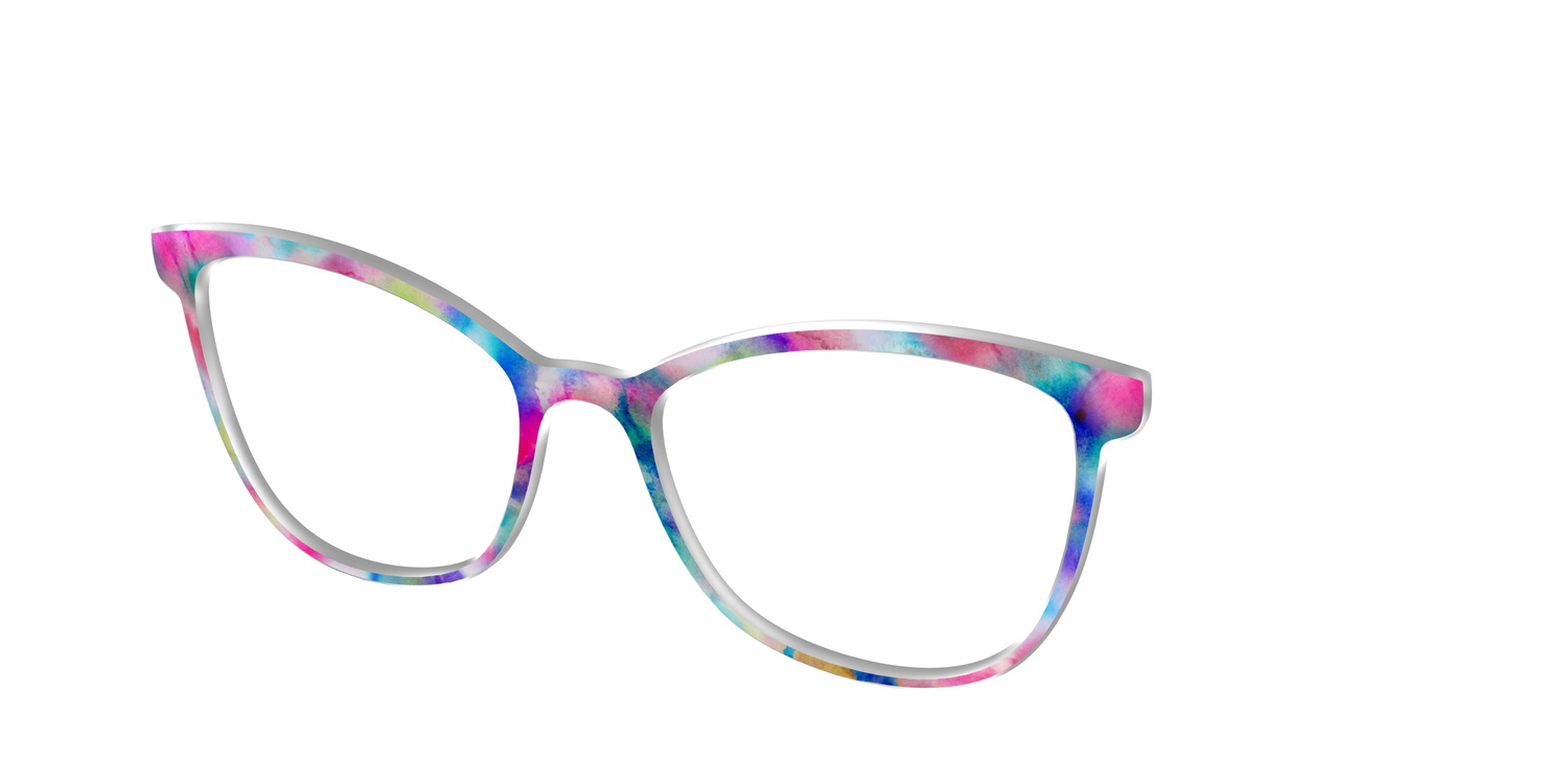 The Wildflower Dyes - Angle Top Image - Pair Eyewear
