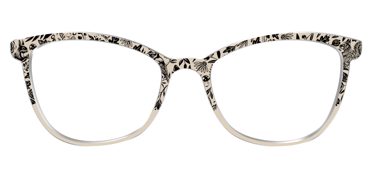 The Woodcut Squirrels - Front Top Image - Pair Eyewear
