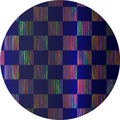 The Silver Iridescent Grid