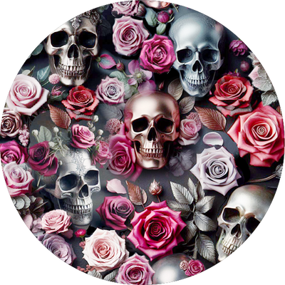 The Magenta Gradient Crystal