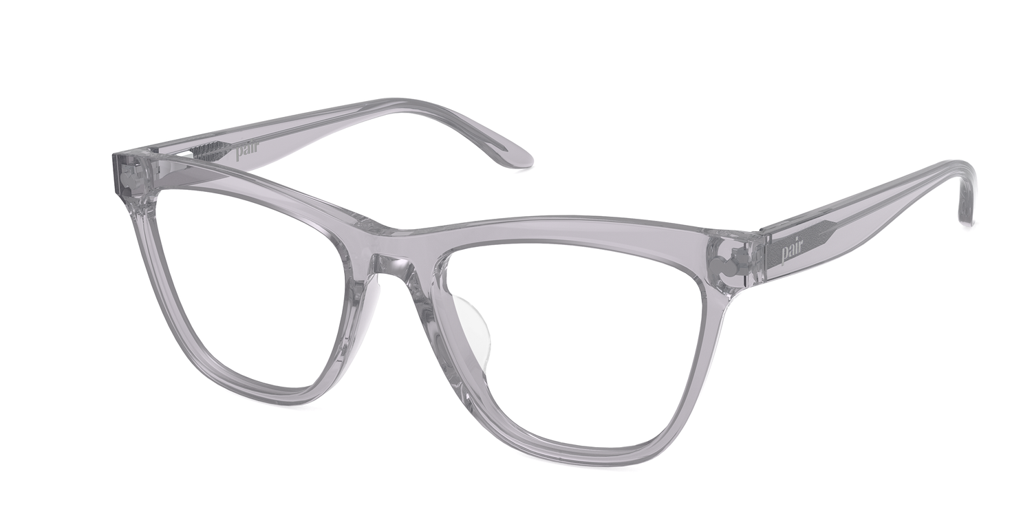 The Harper - Gray Clear - Carousel2 - Pair Eyewear