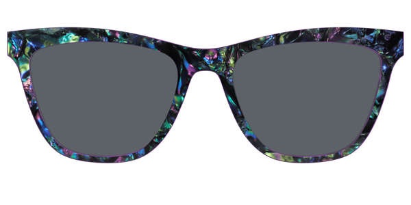 The Harper - Violet Pearlized Gradient Acetate Rose Gold Metal