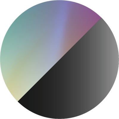 The Polarized Rainbow Gradient Sun Top