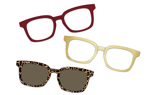 Amber Tortoise with Gold Set - Secondary Image - Pair Eyewear