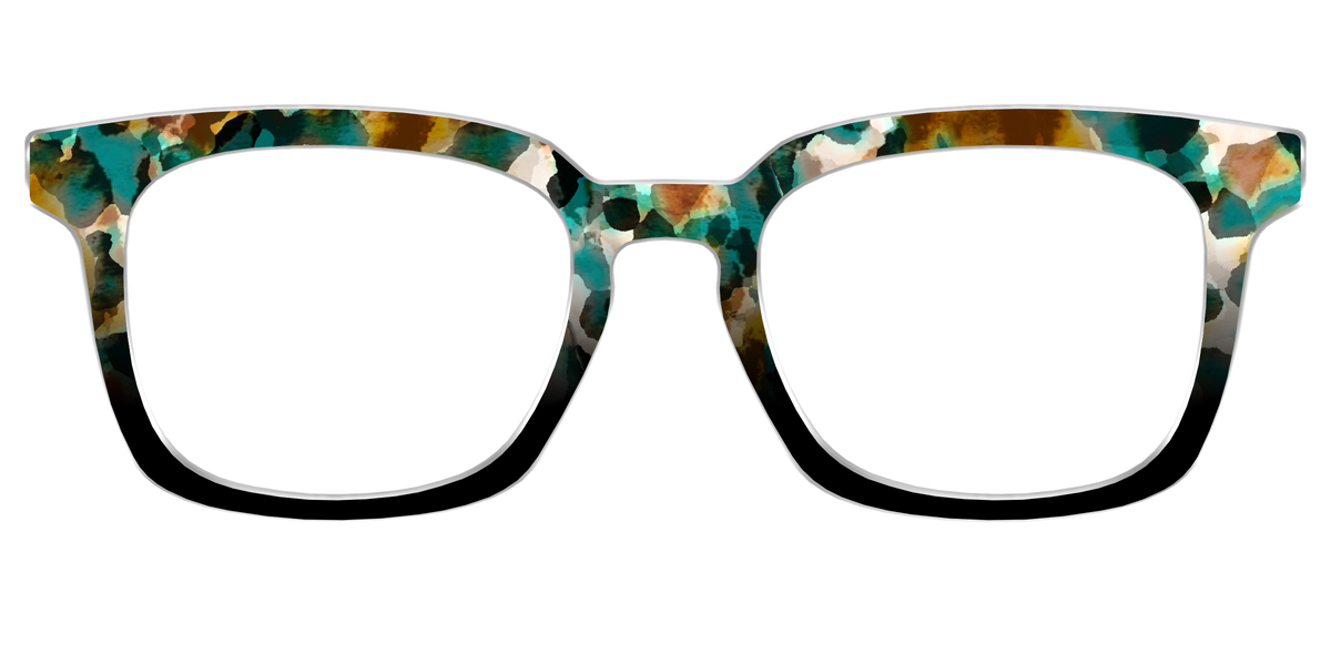 The Oxidized Copper Tortoise - Front Top Image - Pair Eyewear