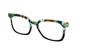 The Oxidized Copper Tortoise - Angle Top Thumbnail - Pair Eyewear