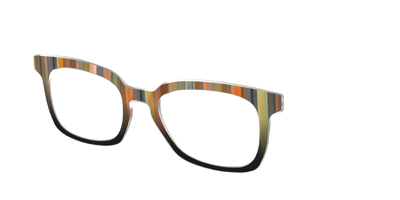 The Verdant Stripes - Angle Top Thumbnail - Pair Eyewear