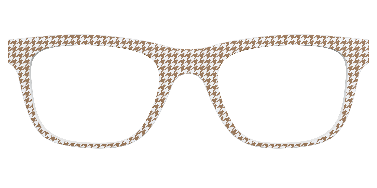 The Acorn Houndstooth - Front Top Image - Pair Eyewear