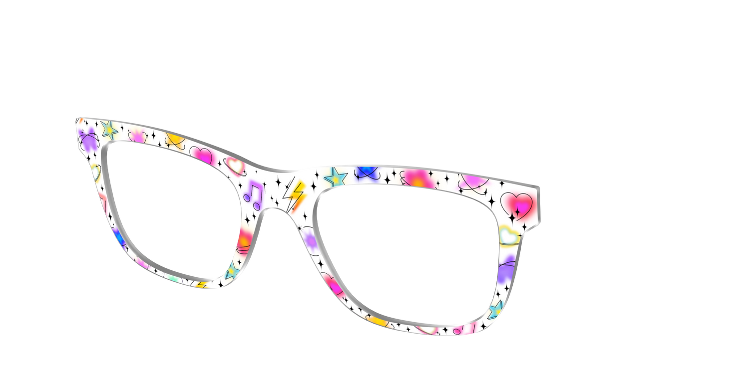 The Airbrushed Icons - Angle Top Image - Pair Eyewear