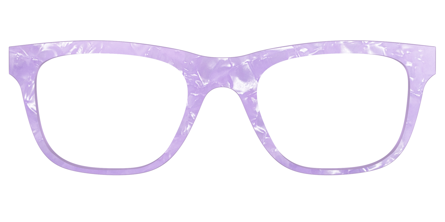 The Amethyst Pearl Marble - Front Top Image - Pair Eyewear