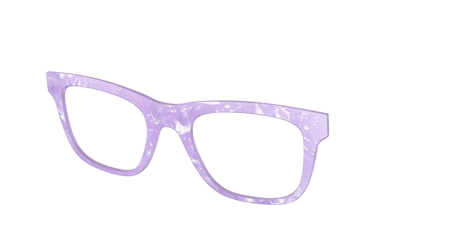The Amethyst Pearl Marble - Angle Top Image - Pair Eyewear