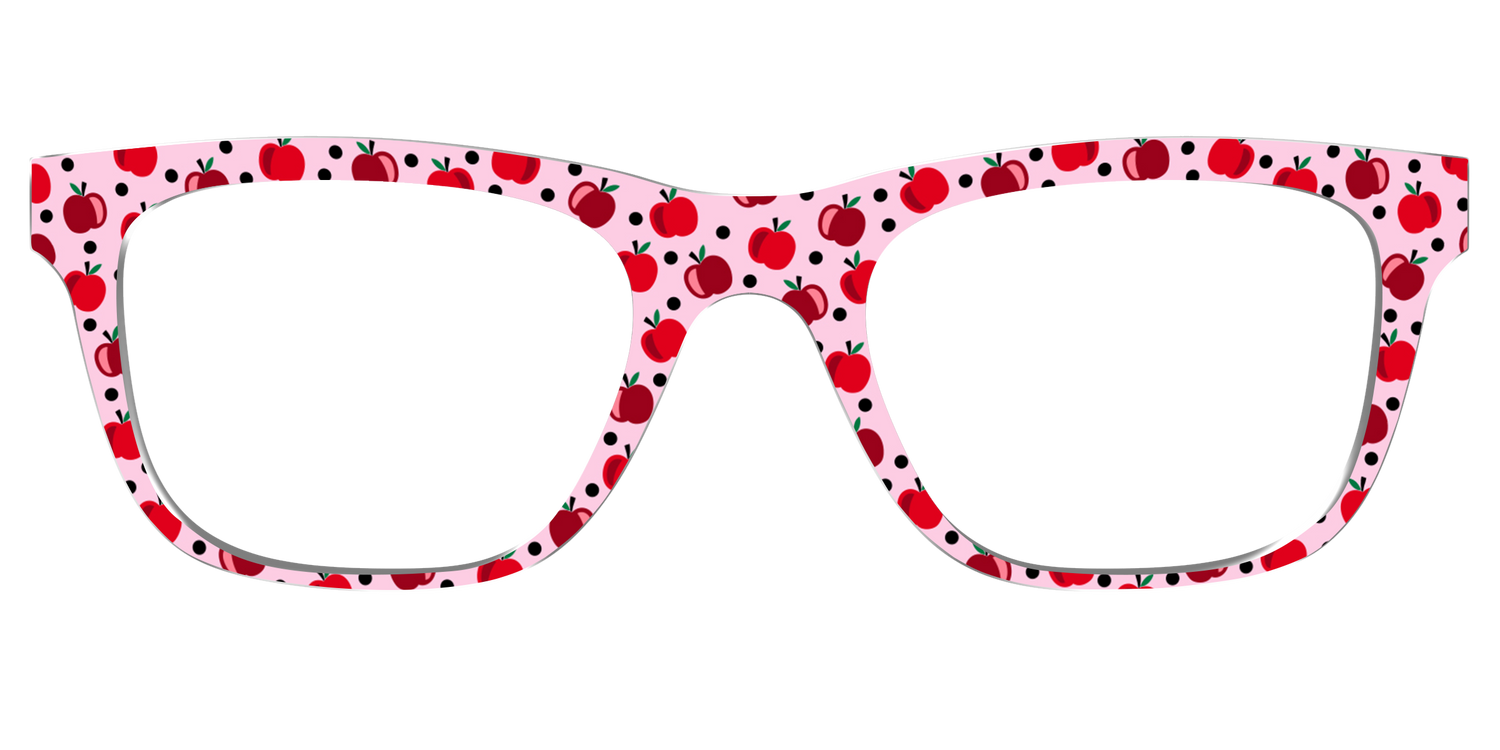 The Apple Polka Dot - Front Top Image - Pair Eyewear
