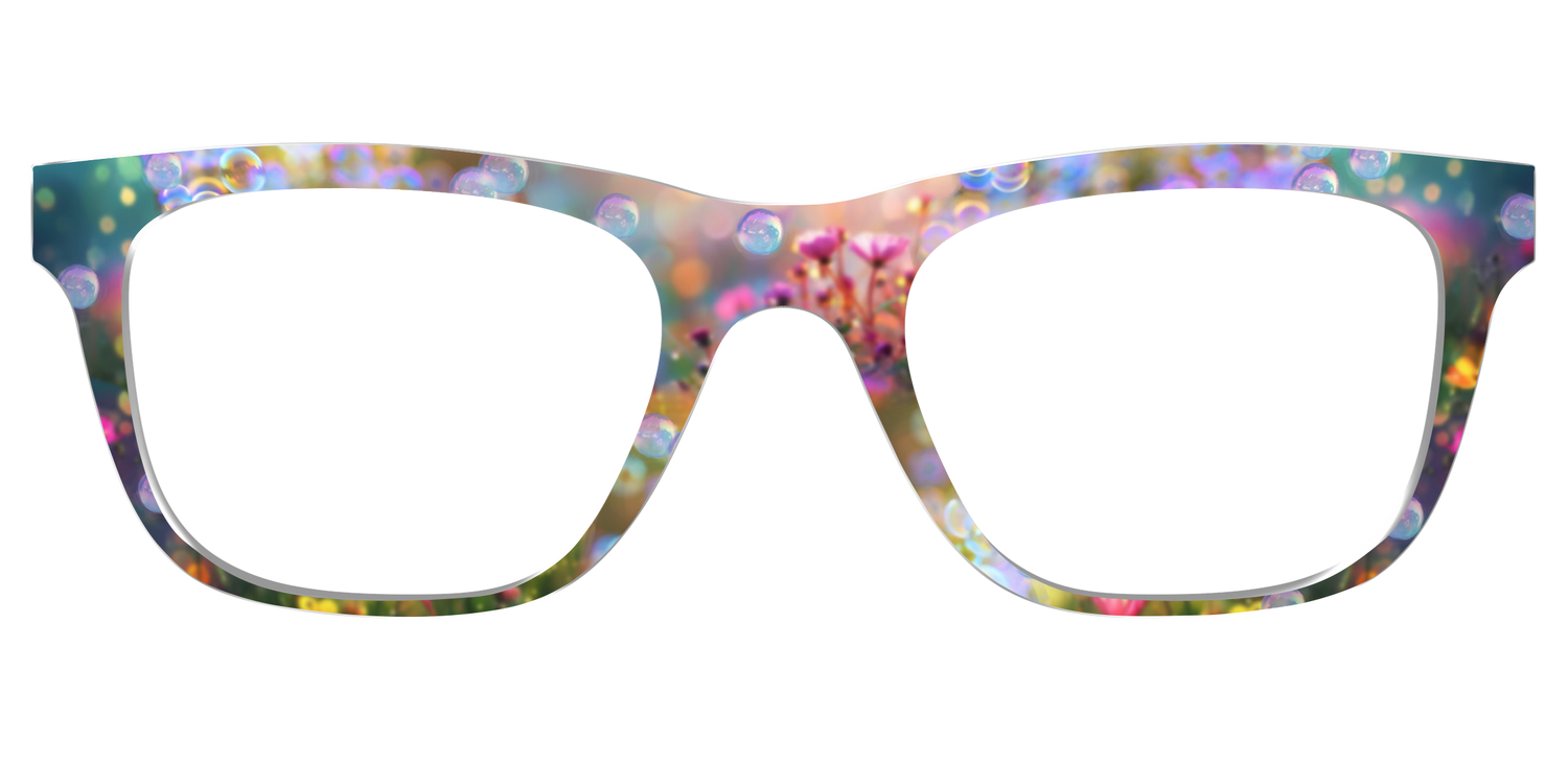 The Bubbles & Blossoms - Front Top Image - Pair Eyewear