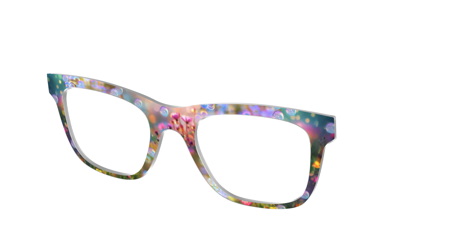The Bubbles & Blossoms - Angle Top Image - Pair Eyewear