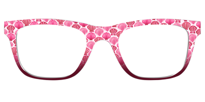 The Cerise Shell Scallop - Front Top Thumbnail - Pair Eyewear