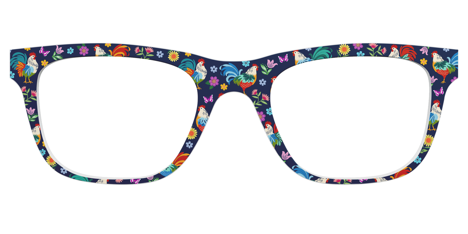 The Cock-a-Doodle-Doo - Front Top Image - Pair Eyewear