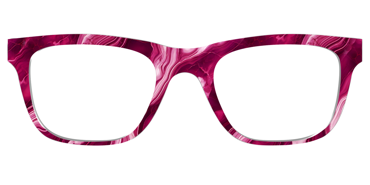 The Cranberry Marble - Front Top Image - Pair Eyewear