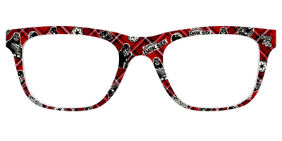 Dark Side Plaid - Front Top Thumbnail - Pair Eyewear