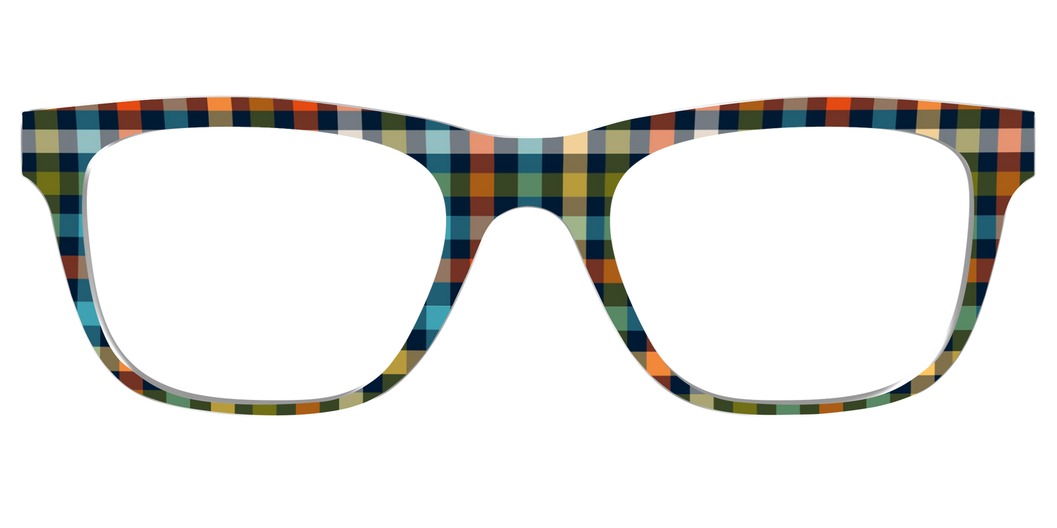 The Dockside Gingham - Front Top Image - Pair Eyewear