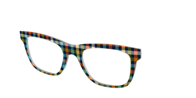 The Dockside Gingham - Angle Top Thumbnail - Pair Eyewear