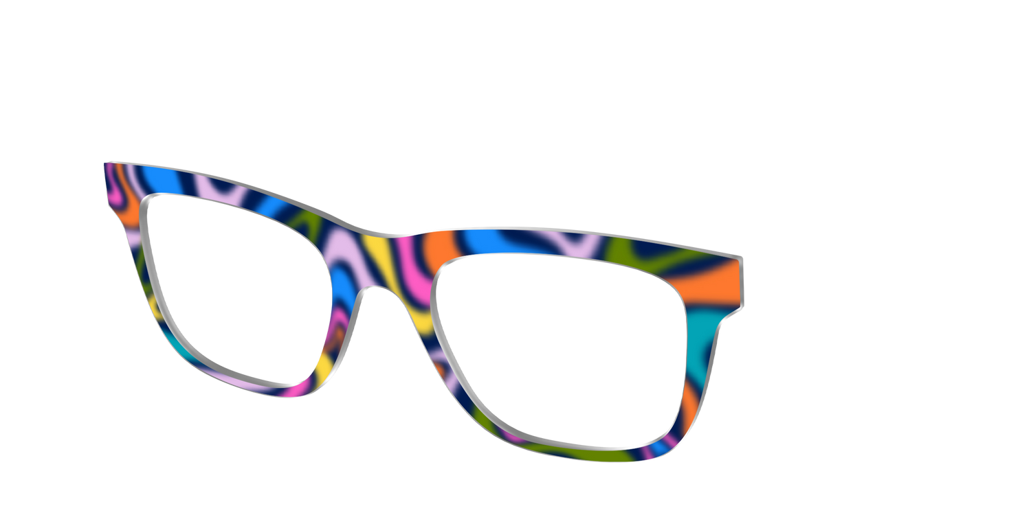 The Elementary Marble - Angle Top Image - Pair Eyewear