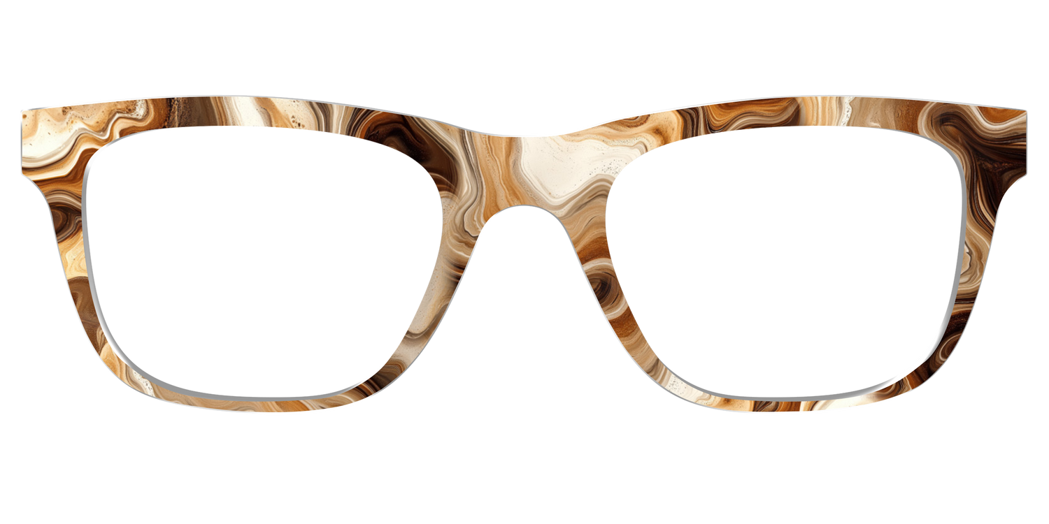 The Espresso Marble - Front Top Image - Pair Eyewear