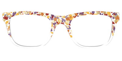 The Fallen Leaves Confetti Crystal - Front Top Thumbnail - Pair Eyewear