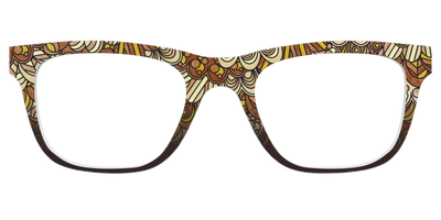 The Feathers Stained Glass - Front Top Thumbnail - Pair Eyewear