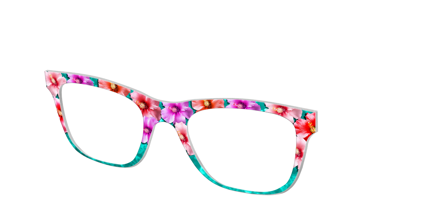 The Floating Florals - Angle Top Image - Pair Eyewear