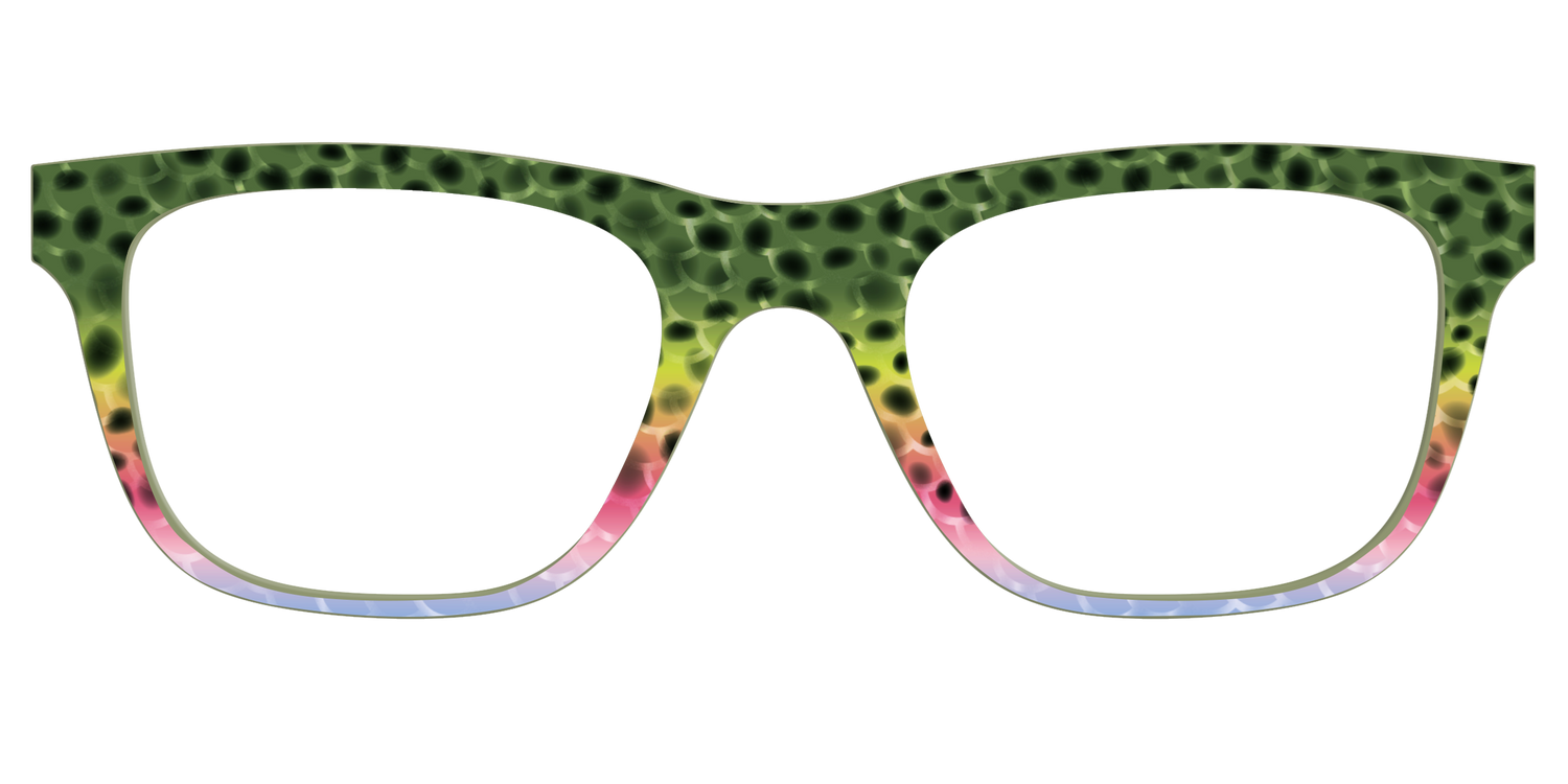 The Freshwater Trout Scales - Front Top Image - Pair Eyewear