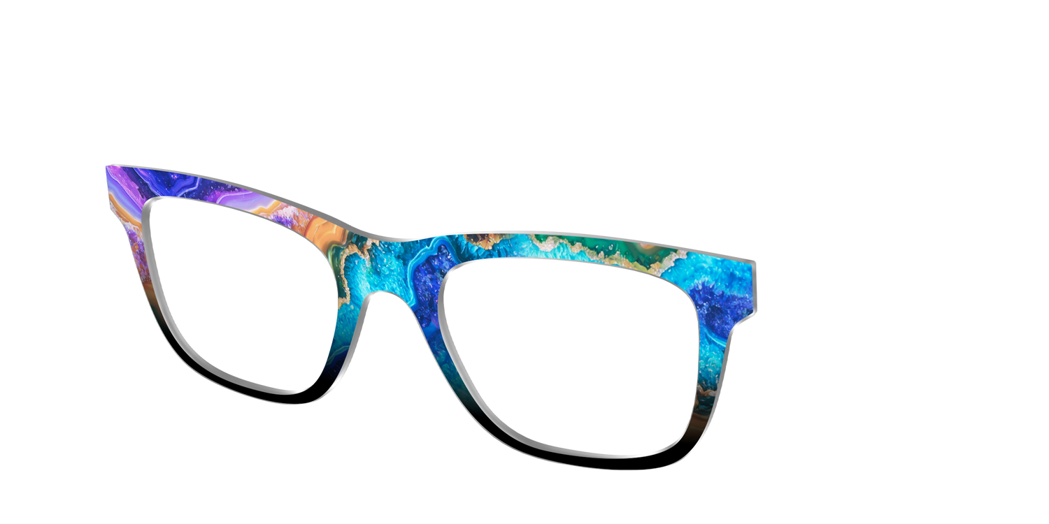 The Genius Geode - Angle Top Image - Pair Eyewear