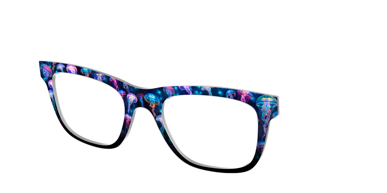 The Gleaming Jellyfish - Angle Top Image - Pair Eyewear