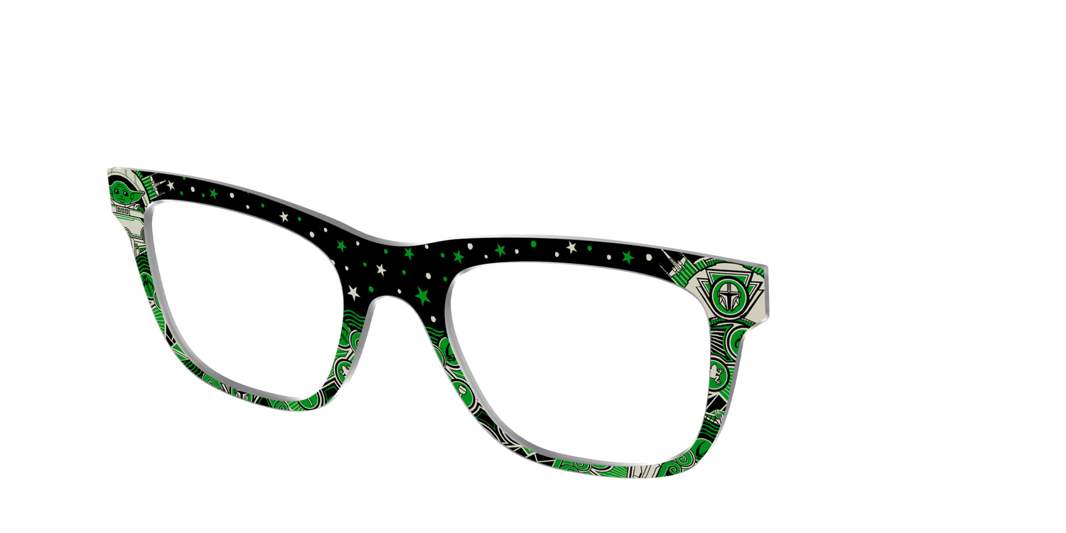 Grogu™ Deco Galaxy - Angle Top Image - Pair Eyewear