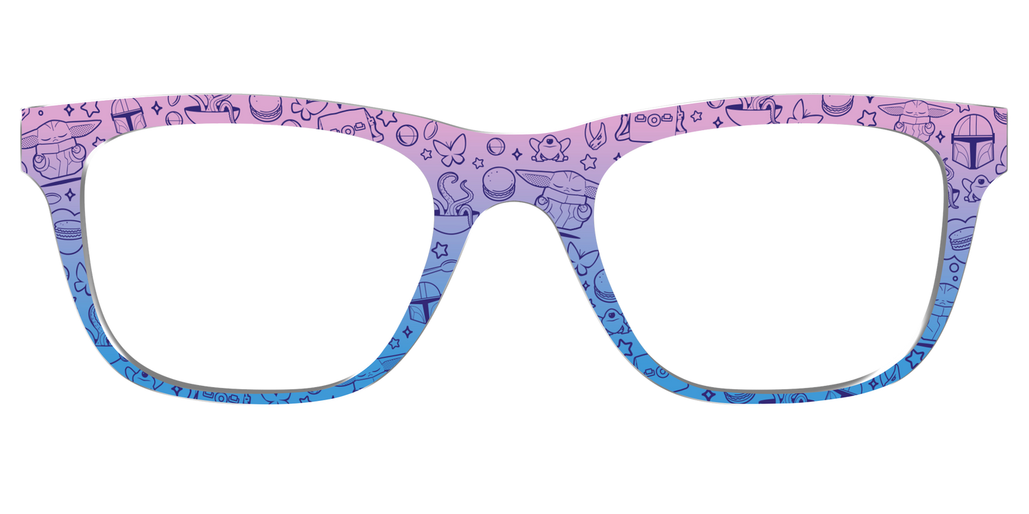 Grogu™ Galaxy Gradient - Front Top Image - Pair Eyewear