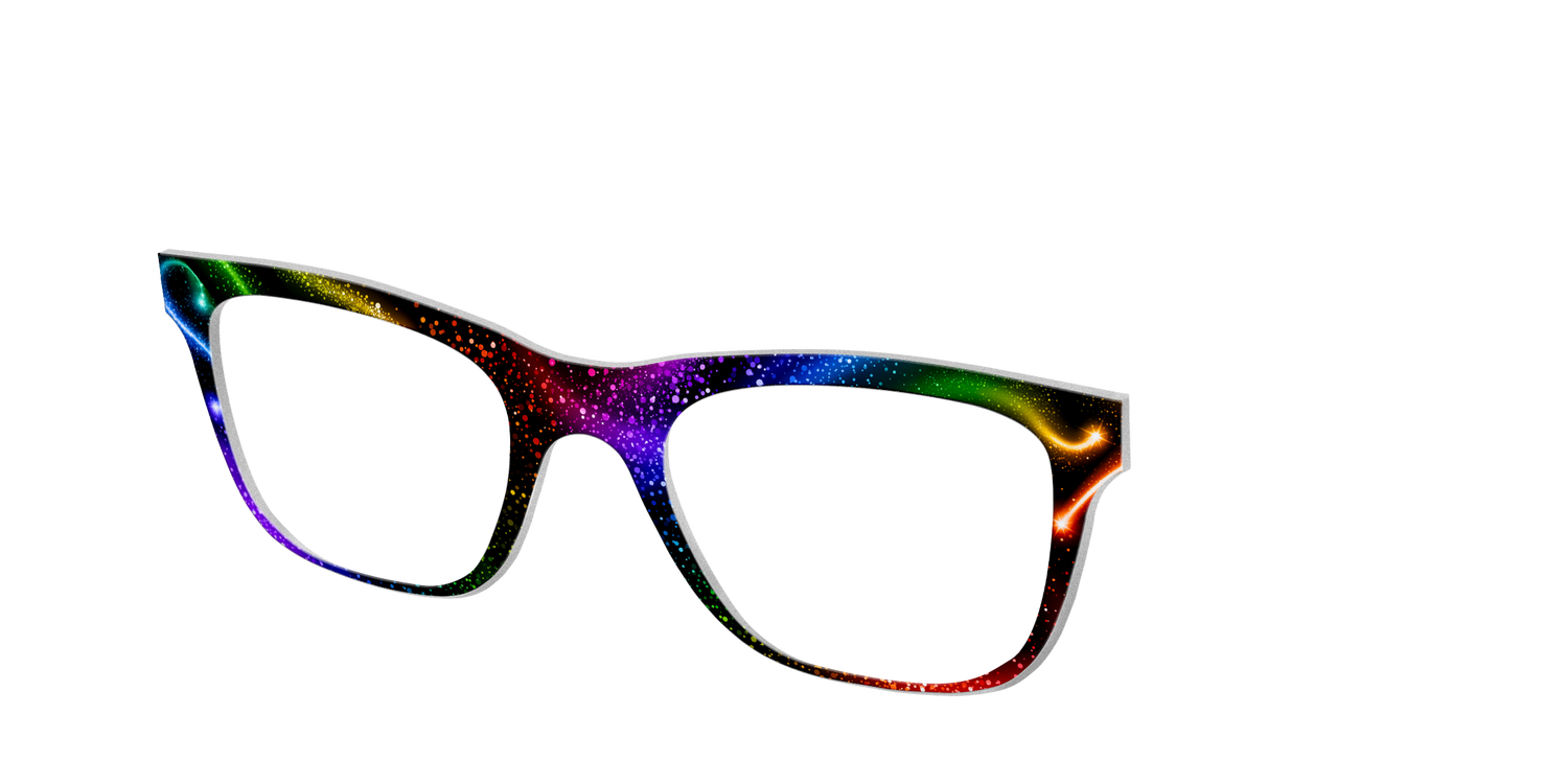 The Hex - Angle Top Image - Pair Eyewear