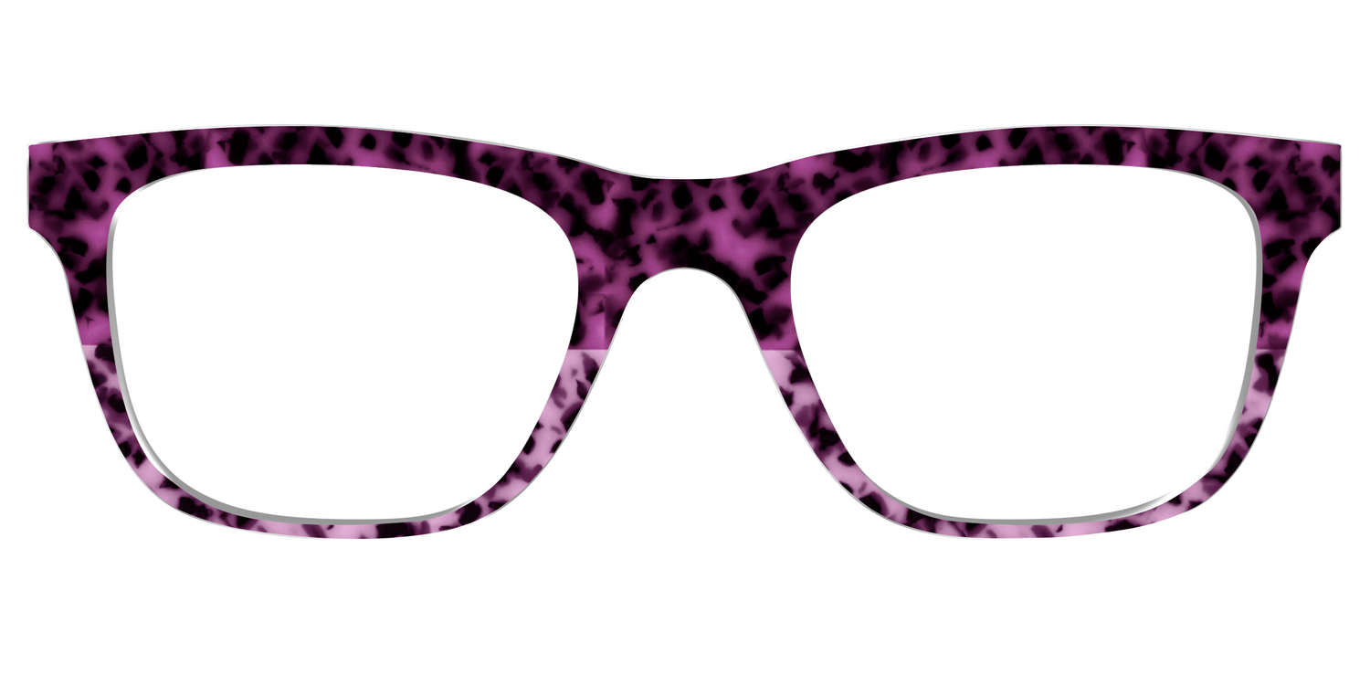 The Huckleberry Tortoise Split - Front Top Image - Pair Eyewear